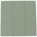 Ver mais imagens de Puff Decorativo Para Sala de Estar Quadrado Milano 90x90cm W01 Bouclê Oliva - Lyam Decor