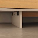 Ver imagem 7 de Rack TV 75 Madeira Cashmere Sala 184 cm 3 Portas Fendi Arto Idimex