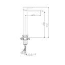 Ver imagem 3 de Kit 2 Monocomando para Lavatorio Mesa Bica Alta Madrid Black