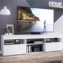 Ver imagem 2 de Rack TV 65" com 2 Portas Paris Multimóveis V3308 Branco