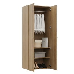 Módulo 70x180 2 Portas 1 Kit Prateleira Frame Cabecasa madeiramadeira - 10