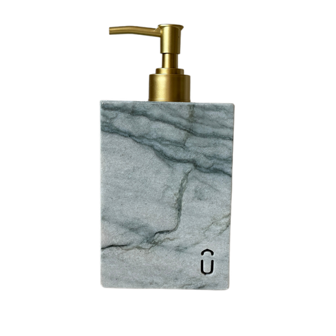 Dispenser Lavabo Quartzito Perla Grey Polido 13x9cm