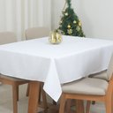 Ver imagem 5 de Toalha de Mesa 8 Lugares Oxford Maquinetado Natal Branca