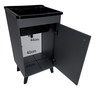 Gabinete Premium Retrô + Tanque 26l Área de Serviço Lavanderia - 4