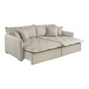 Ver imagem 2 de Sofá Retrátil e Reclinável Iris 2,20m Linho