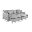 Ver mais imagens de Sofá Retrátil e Reclinável Iris 2,20m Linho