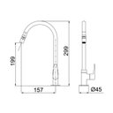 Ver imagem 2 de 1167 C32 Torneira Cozinha Mesa Bm Joy