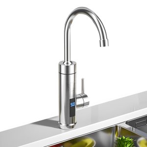 Torneira Elétrica 220v Monocomando Giratória com Misturador Quente e Fria