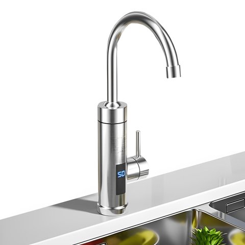 Torneira Elétrica 220v Monocomando Giratória com Misturador Quente e Fria