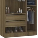 Ver imagem 6 de Guarda Roupa Modulado 102cm com 3 Portas Delphi Avelã/grey L01 - Mpozenato