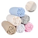 Ver imagem 1 de Lençol Avulso com Elástico Solteiro Percal 400 Fios Peletizado