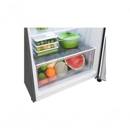 Geladeira Lg Frost Free Inverter 375l Duplex Inox Look Gn-b372pfm2 220v - 7