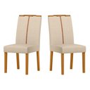 Ver imagem 2 de Cadeira Sala Jantar Serena Kit 2 Ype/linho Palha
