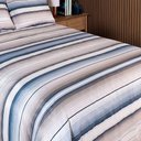 Ver imagem 4 de Jogo de Cama Duplo Casal 4 Peças 140 Fios 250x220cm Augusto Realce Premium - Sultan