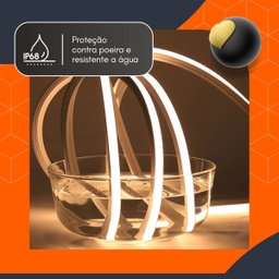 Perfil de Led Flexível Sobrepor 2 Metros Ip68 Uso Externo - 2