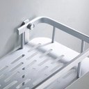 Ver imagem 4 de Porta Shampoo Prateleira Duplo Banheiro Parede Chuveiro Aluminio Sabonete