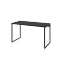 Ver imagem 1 de Mesa Office 135X60X75Cm Preto Ônix / Est.Preta