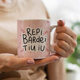 Caneca flork aniversário repi bardei tiu iu - 3