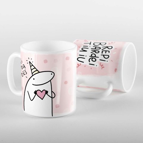Caneca Flork Aniversário Repi Bardei Tiu Iu