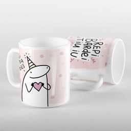 Caneca flork aniversário repi bardei tiu iu - 1