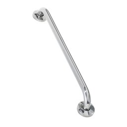 Alça de Apoio Barra 80cm Inox Acessibilidade Idoso Apoio Cadeirante Deficiente Banheiro Corredor Box - 1
