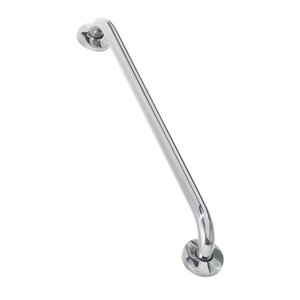 Alça de Apoio Barra 80cm Inox Acessibilidade Idoso Apoio Cadeirante Deficiente Banheiro Corredor Box