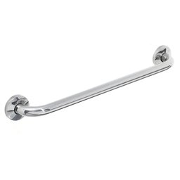 Alça de Apoio Barra 80cm Inox Acessibilidade Idoso Apoio Cadeirante Deficiente Banheiro Corredor Box - 4