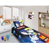 Jogo De Lençol Decorativo E Fronha Solteiro , Naruto Mod 1 Kit 2 pçs - 1