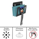 Ver imagem 3 de Suporte Para Lamina Barbear Porta Gilete Adesivo Preto ELG