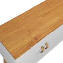 Ver imagem 4 de Rack + Painel Si Estilo Retrô 1.40m para Tv até 55'' Polegadas Cor Branco / Cinamomo