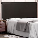 Ver imagem 2 de Cabeceira Estofada Trento Queen Size MDF-MDP Couro Sintético Marrom 160cm Gran Belo