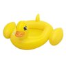 Bote Boia Inflável Infantil Patinho C/ Som 1,02m X 99 Cm Bestway 34151 - 1