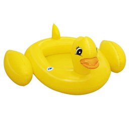 Bote Boia Inflável Infantil Patinho C/ Som 1,02m X 99 Cm Bestway 34151 - 2