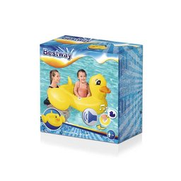Bote Boia Inflável Infantil Patinho C/ Som 1,02m X 99 Cm Bestway 34151 - 8