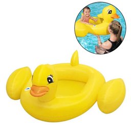 Bote Boia Inflável Infantil Patinho C/ Som 1,02m X 99 Cm Bestway 34151 - 10