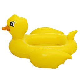 Bote Boia Inflável Infantil Patinho C/ Som 1,02m X 99 Cm Bestway 34151 - 3