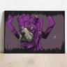 Quadro em Lona Galactus Dog Tamanho:60x90cm - 2
