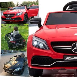 Carro Eletrico Belfix Mercedes Benz C63s Vermelho 12v Controle - 4