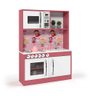 Cozinha Infantil Diana em Mdf Branco Rosa - 2