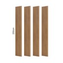 Ver imagem 5 de Painel para TV 75 Polegadas 250CMX179CM Ripado em Placa 100% MDF