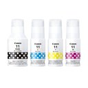 Ver imagem 1 de Kit 4 Refil Tinta Canon Gi-11 Gi11 G11 4x Cores G2160 G3160 Original