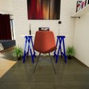 Ver imagem 5 de Escrivaninha Mesa Escritório Cavalete Madeira Macica Ms Colors