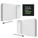 Ver imagem 6 de Armário Aéreo de Canto Madesa Stella 1 Porta Branco Cor:Branco