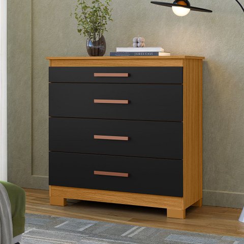 Cômoda 90cm 4 Gavetas - Ssx Multicoisas