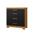 Ver imagem 2 de Cômoda 90cm 4 Gavetas - Ssx Multicoisas