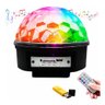 Globo Luz de Festa Bluetooth Rgb 6 Cores Bola Maluca Magic - 2