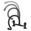 Ver imagem 3 de Torneira Misturador Cozinha Gourmet Mesa All Black Luxo 1/4v