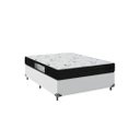 Ver imagem 1 de Cama Box Casal + Colchão D33 One Face - 56x138x188cm - E-shop Casa - Couro