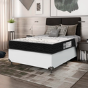 Ver imagem 2 de Cama Box Casal + Colchão D33 One Face - 56x138x188cm - E-shop Casa - Couro