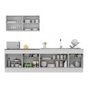 Ver imagem 3 de Armário De Cozinha Compacta Mp2111.964 Branco/preto
